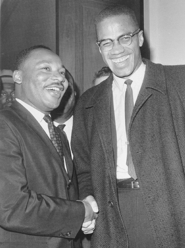 Image result for malcolm X Martin Luther king shot