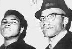 Malcolm X and Muhammad Al